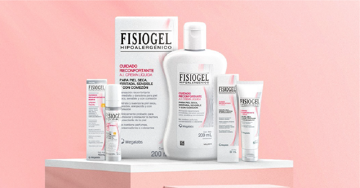 Cuáles son los productos que ofrece la línea Fisiogel