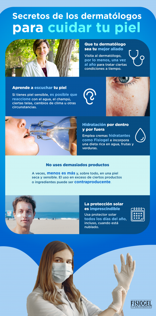 Secretos de los dermatólogos para cuidar tu piel